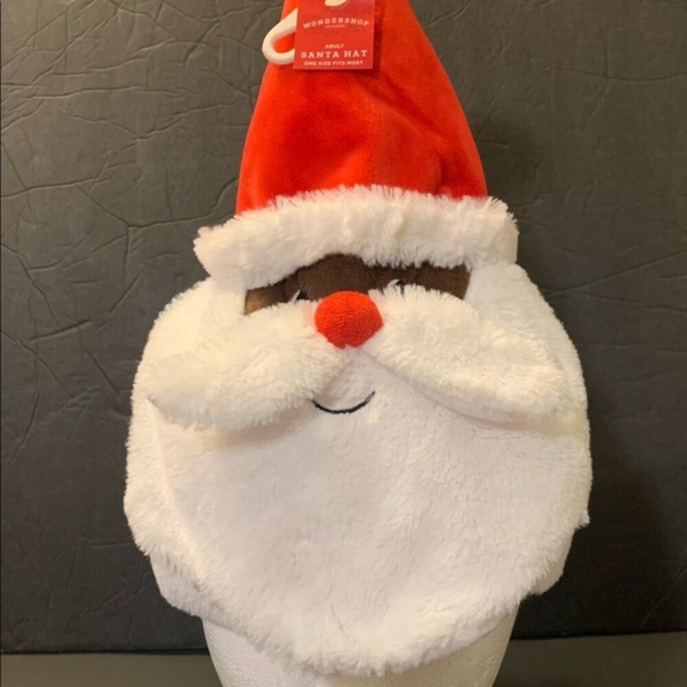 Christmas santa hat, African American NWT Adjustable